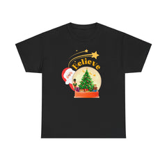 I Believe Christmas Unisex Heavy Cotton Tee