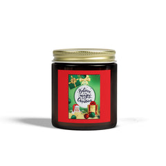 Holiday Scented Candles, Coconut Apricot Wax (4oz, 9oz)