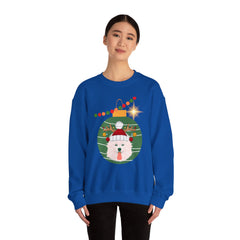 Christmas Theme Unisex Heavy Blend™ Crewneck Sweatshirt Customizable