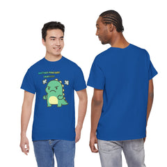Angry Dino — "Another Fine Day! Crap!" Graphic Tee