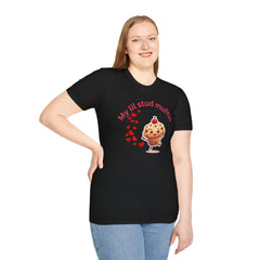 My Lil Stud Muffin T-Shirt — Cute Valentine’s Muffin Graphic Tee