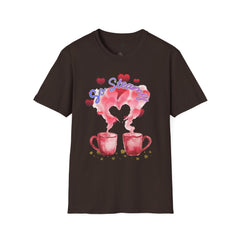 So Steamy Coffee T‑Shirt — Cute Couples/Coffee Lover Tee