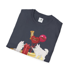 "I Woof You" Valentines Dog Love Graphic T-Shirt