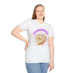 Sprinkled With Love Heart Donut Graphic Tee