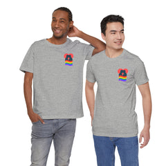 Pride Heart Tee 1— Rainbow Heart Graphic T-Shirt