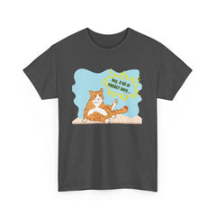 Hey Can I Get a Bit of PRIVACY Here..Orange Cat Graphic T-Shirt