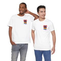 Pride Heart Tee 1— Rainbow Heart Graphic T-Shirt