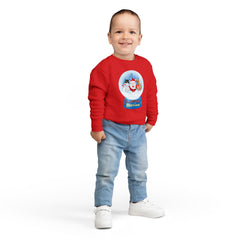 "Santa’s Besties" Snow Globe Holiday Toddler Sweatshirt