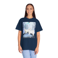 Winter Wonderland Samoyed T-Shirt — Holiday Dog Lover Tee