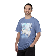 Winter Wonderland Samoyed T-Shirt — Holiday Dog Lover Tee