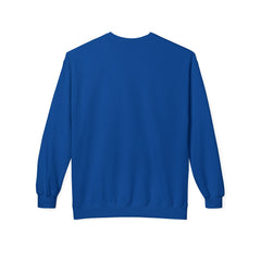 Campfire Cats Crewneck Sweatshirt — Woodland Night Cats Around a Bonfire