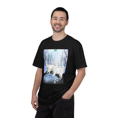 Winter Wonderland Samoyed T-Shirt — Holiday Dog Lover Tee
