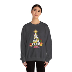 Christmas Penguin Crewneck Sweatshirt
