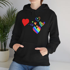 Love is Universal Unisex Heavy Blend™ Hooded Sweatshirt