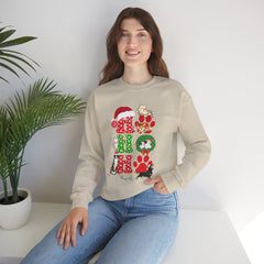 Christmas Ho Ho Ho Pet Lovers Crewneck Sweatshirt
