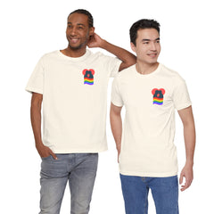 Pride Heart Tee 1— Rainbow Heart Graphic T-Shirt