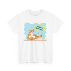 Hey Can I Get a Bit of PRIVACY Here..Orange Cat Graphic T-Shirt