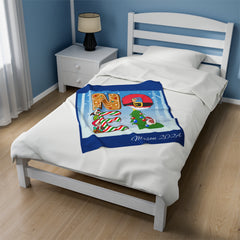 Noel Velveteen Plush Blanket