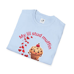 My Lil Stud Muffin T-Shirt — Cute Valentine’s Muffin Graphic Tee