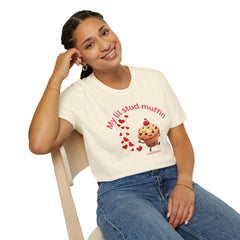 My Lil Stud Muffin T-Shirt — Cute Valentine’s Muffin Graphic Tee