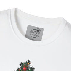 Christmas Australian Shepherd Dogs T-Shirt — Festive Tree & Presents Holiday Tee