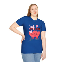 Valentine 'It's U & Me' Heart Couple T-Shirt