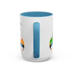 Coffee Mug Penguin Singing Design 11, 15oz