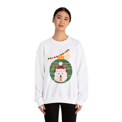 Christmas Theme Unisex Heavy Blend™ Crewneck Sweatshirt Customizable