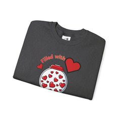 Filled with Love Unisex Heavy Blend™ Crewneck Sweatshirt