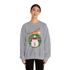 Christmas Theme Unisex Heavy Blend™ Crewneck Sweatshirt Customizable