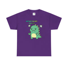 Angry Dino — "Another Fine Day! Crap!" Graphic Tee