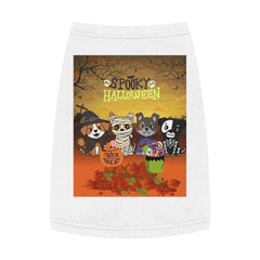 Dog Tank Top - Spooky Halloween Costumed Dogs