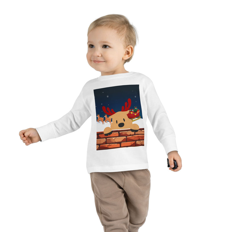 Reindeer Games Toddler Long Sleeve Tee