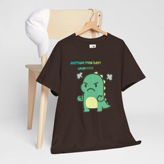 Angry Dino — "Another Fine Day! Crap!" Graphic Tee