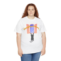 Hanging In There Cat T-Shirt