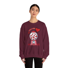 Filled with Love Unisex Heavy Blend™ Crewneck Sweatshirt