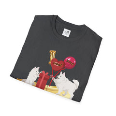 "I Woof You" Valentines Dog Love Graphic T-Shirt