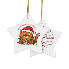 "I’m NOT Merry & Bright" Grumpy Cat Holiday Ornament