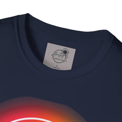 Rainbow Lips T-Shirt — Pride LGBT Neon Circle Graphic Tee