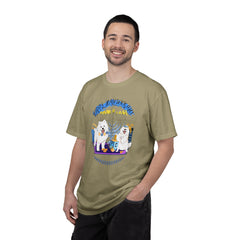 Hanukkah Dog T-Shirt — Cute Menorah & Dreidel Holiday Tee