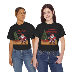 Santa “ho-ho-ho and a bottle of Rum…CRAP” Holiday Tee shirt