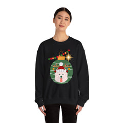 Christmas Theme Unisex Heavy Blend™ Crewneck Sweatshirt Customizable