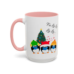 Coffee Mug Penguin Singing Design 11, 15oz