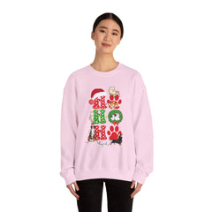 Christmas Ho Ho Ho Pet Lovers Crewneck Sweatshirt