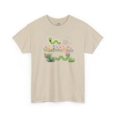 Cute Garden Worm Whimsical Springtime Tee