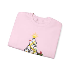 Christmas Penguin Crewneck Sweatshirt