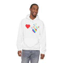 Love is Universal Unisex Heavy Blend™ Hooded Sweatshirt