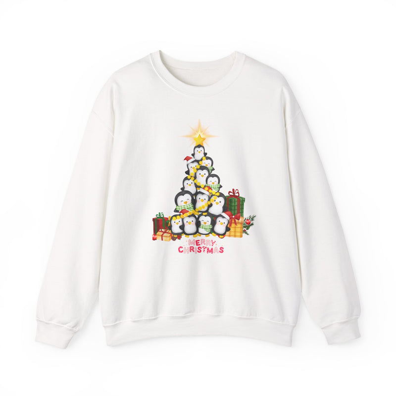 Christmas Penguin Crewneck Sweatshirt