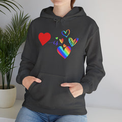 Love is Universal Unisex Heavy Blend™ Hooded Sweatshirt