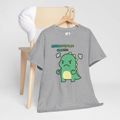 Angry Dino — "Another Fine Day! Crap!" Graphic Tee